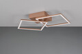 Plafoniera Trail, RL, 44.5x39.5x7 cm, 20W, 1x SMD, metal, bronz