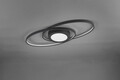 Plafoniera Galaxy, RL, 57x23x4 cm, 28W, 1x SMD, metal, negru