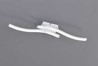 Alb mat, Plafoniera 56x9x7 cm