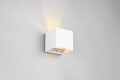 Aplica de perete pentru exterior Talent, RL, 10x12x10 cm, 0.5W, 2x SMD, metal, alb mat