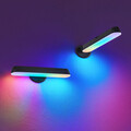 Lampa de masa Game, RL, 3.5x4.5x28 cm, 2.5W, 2x SMD, plastic, negru