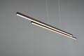 Lustra Odio, RL NOW, 110x8.5x150 cm, 22W, 1x SMD, metal, negru mat
