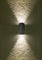 Aplica de perete pentru exterior Tay, TRIO, 10.6x6.2x20 cm, 4.5W, 2x SMD, aluminiu turnat, antracit