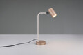 Lampa de masa Marley, TRIO, 12x25x45 cm, 5W, 1x GU10, metal, alb/bronz