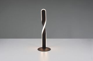 Negru mat, Lampa de masa 13x40 cm