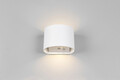 Aplica de perete pentru exterior Genie, RL NOW, 14x12x10 cm, 1W, 2x SMD, plastic, alb mat