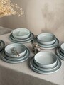 Serviciu de masa Mavi, Homla, 18 piese, ceramica, albastru
