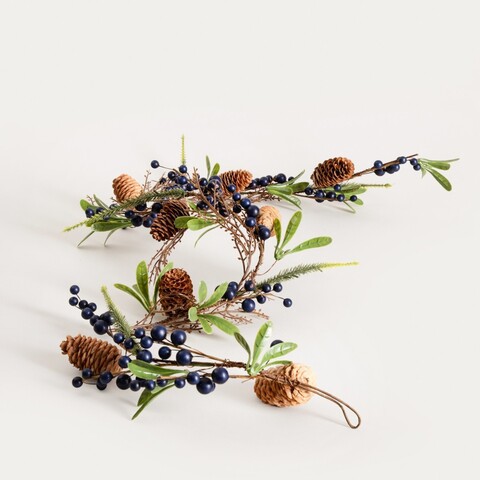 Ghirlanda decorativa Tundra, Homla, 120 cm, plastic, multicolor