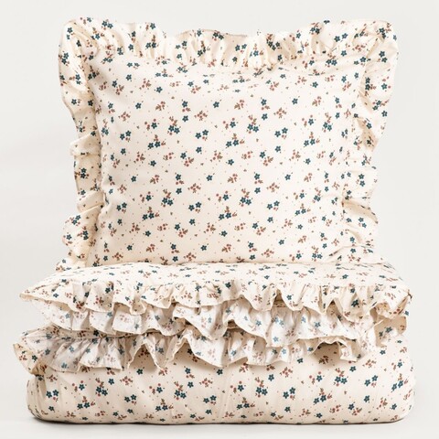 Lenjerie de pat King Size Cheerful, Homla, 3 piese, 200x220 cm, microfibra din poliester, multicolor