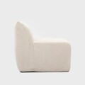Fotoliu modular Svela, Homla, 80x59.5x62 cm, catifea din poliester, bej