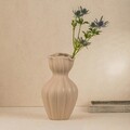 Vaza Filly, Homla, 14x25.5 cm, ceramica, bej