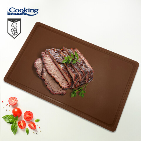 Tocator HACCP GN1/1, Cooking by Heinner, 53x32.5x2 cm, polietilena (LPDE), maro