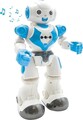 Jucarie robot programabil dansator Powerman Neo, LEXIBOOK, 30.5x22.5x10 cm, plastic, alb/albastru