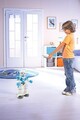Jucarie robot programabil dansator Powerman Neo, LEXIBOOK, 30.5x22.5x10 cm, plastic, alb/albastru