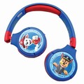 Casti wireless pliabile pentru copii Paw Patrol, LEXIBOOK, 18x17x7.5 cm, plastic/textil, albastru