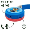 Casti wireless pliabile pentru copii Paw Patrol, LEXIBOOK, 18x17x7.5 cm, plastic/textil, albastru