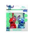 Set 2 statii Walkie-Talkie Disney Stitch, LEXIBOOK, 6.8x4.4x16.6 cm, plastic, albastru/rosu