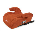 Inaltator auto copii R129 Cu Isofix, U-Grow, 125-150  cm, HDPE/poliester, caramiziu