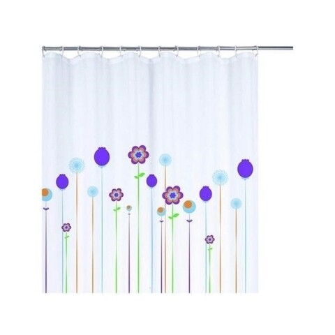 Perdea de dus, Rayen, 180 x 200 cm, poliester, multicolor