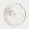 Platou cu picior Lynn, Homla, 24.5x12 cm, sticla, transparent
