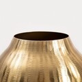 Vaza Girona, Homla, 20x15 cm, otel, auriu