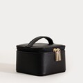 Cutie pentru bijuterii Brook, Homla, 13x13x9 cm, plastic/metal, negru