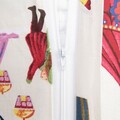 Lenjerie de pat King Size, Circus Joy, Homla, 3 piese, 200x220 cm, bumbac, multicolor