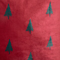 Lenjerie de pat King Size, Festa, Homla, 3 piese, 200x220 cm, poliester, rosu/verde