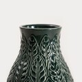 Vaza Natto, Homla, 24x15.5 cm, ceramica, verde