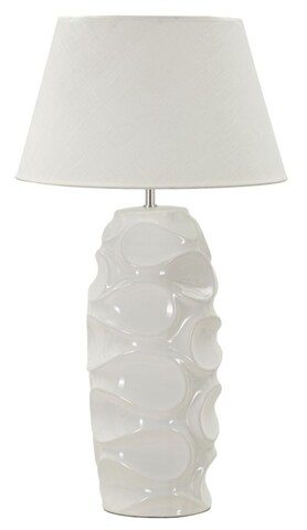 Lampadar Warsaw, Mauro Ferretti, 1 x E27, 40W, 45x83 cm, ceramica/fier, alb