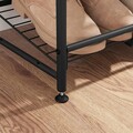 Suport pentru pantofi cu 4 niveluri, Songmics, 16 perechi pantofi, 68.5x27.5x65 cm, otel, negru