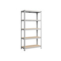 Raft modulat pentru depozitare, Songmics, max 875 kg, 90x40x180 cm, MDF/otel, argintiu