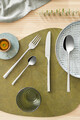 Set tacamuri 24 piese Metropole, Amefa, 6 persoane, inox 18/10, argintiu