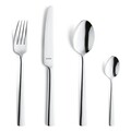 Set tacamuri 24 piese Moderno, Amefa, 6 persoane, inox 18/10, argintiu