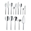 Set tacamuri 60 piese Moderno, Amefa, 6 persoane, inox 18/10, argintiu