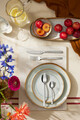 Set tacamuri 24 piese Pontis, Amefa, 6 persoane, inox 18/0, argintiu