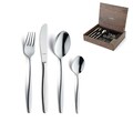 Set tacamuri 24 piese in cutie de lemn Florence, Amefa, 6 persoane, inox 18/10, argintiu