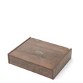 Set tacamuri 24 piese in cutie de lemn Baguette, Amefa, 6 persoane, inox 18/10, argintiu