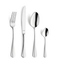Set tacamuri 24 piese in cutie de lemn Baguette, Amefa, 6 persoane, inox 18/10, argintiu