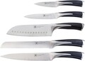 Cutit Santoku Kyu, Richardson Sheffield, 17.5 cm, inox 13/0, negru