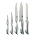 Set 5 cutite si suport Fushion, Richardson Sheffield, 8.5 cm/12.5 cm/20 cm, inox 13/0, multicolor