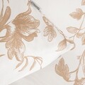 Lenjerie de pat dubla Elena, Homla, 3 piese, 160x200 cm, microfibra din poliester, alb/bej