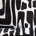 Lenjerie de pat King Size, Twilight, Homla, 3 piese, 200x220 cm, microfibra din poliester, negru/alb