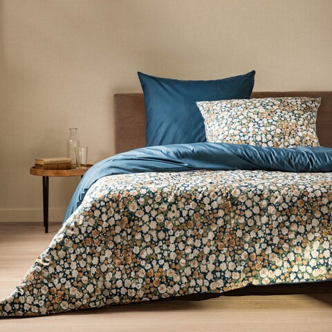 Lenjerie de pat dubla Allison, Homla, 3 piese, 160x200 cm, microfibra din poliester, multicolor