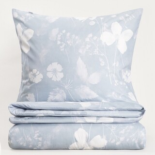 200x220 cm, Albastru;Alb