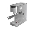 Espressor Fram, 1350W, 15 Bar, 1.2L, argintiu