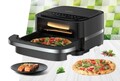 Friteuza 2 in 1 Pizza Easyfry, Heinner, 2200W, 4L, negru