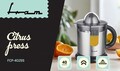 Storcator de citrice Fram, 40W, argintiu
