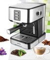 Espressor Brassilo, Heinner, 850W, 15 Bar, 1.5L, argintiu