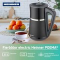 Fierbator electric Heinner, 1850-2200W, 1.7L, negru